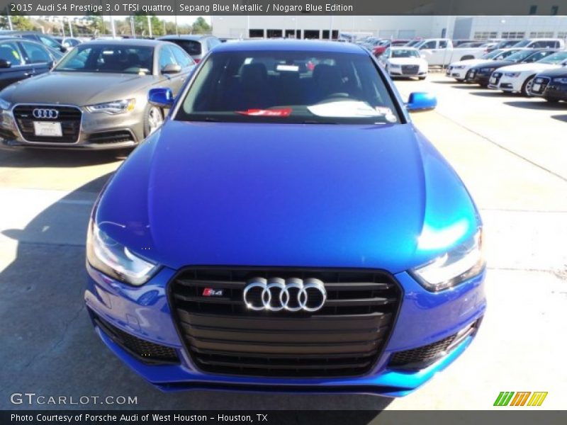 Sepang Blue Metallic / Nogaro Blue Edition 2015 Audi S4 Prestige 3.0 TFSI quattro