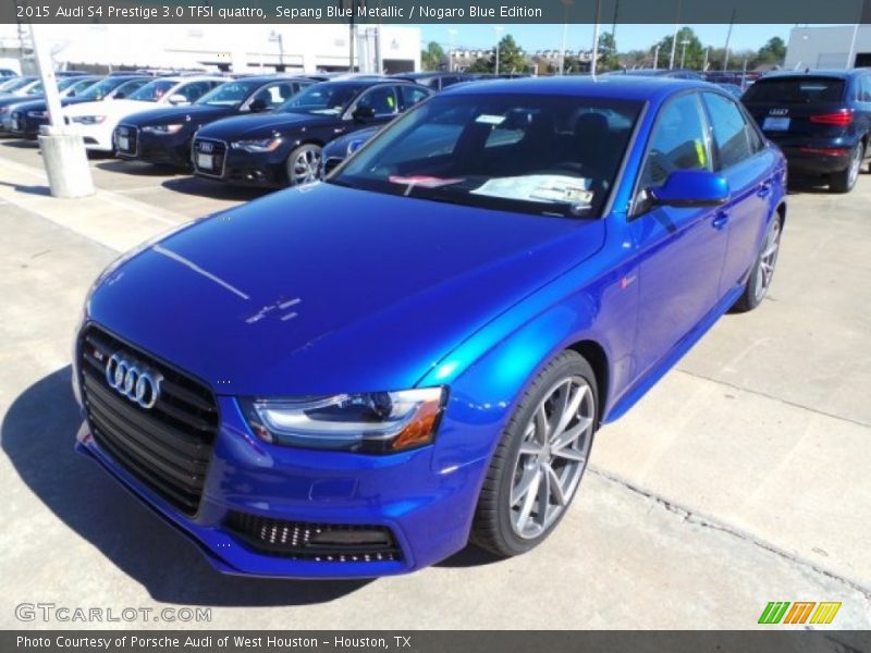 Front 3/4 View of 2015 S4 Prestige 3.0 TFSI quattro