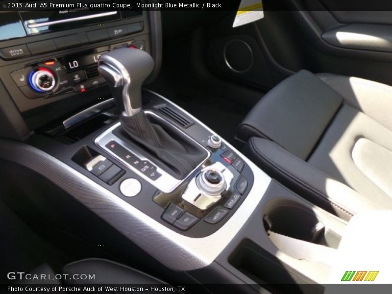 Moonlight Blue Metallic / Black 2015 Audi A5 Premium Plus quattro Coupe