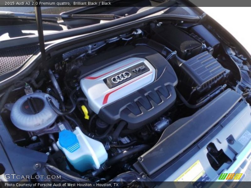 Brilliant Black / Black 2015 Audi A3 2.0 Premium quattro