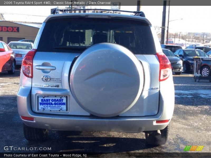 Classic Silver Metallic / Dark Charcoal 2006 Toyota RAV4 Sport 4WD