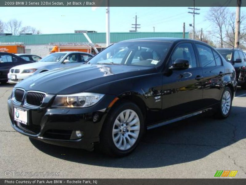 Jet Black / Black 2009 BMW 3 Series 328xi Sedan