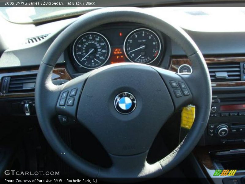 Jet Black / Black 2009 BMW 3 Series 328xi Sedan