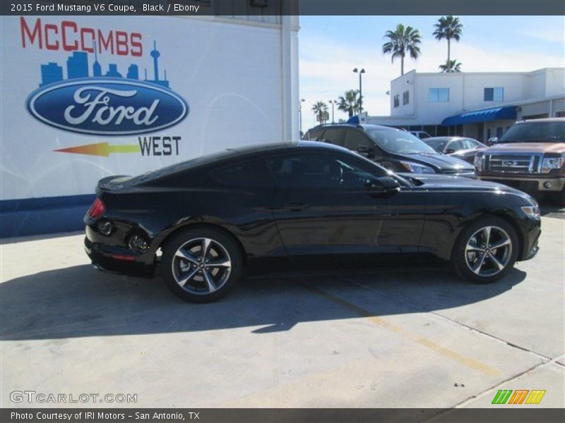 Black / Ebony 2015 Ford Mustang V6 Coupe