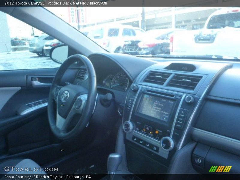 Attitude Black Metallic / Black/Ash 2012 Toyota Camry SE