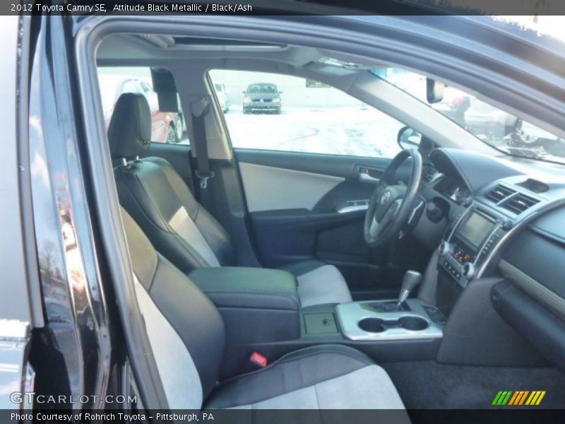 Attitude Black Metallic / Black/Ash 2012 Toyota Camry SE