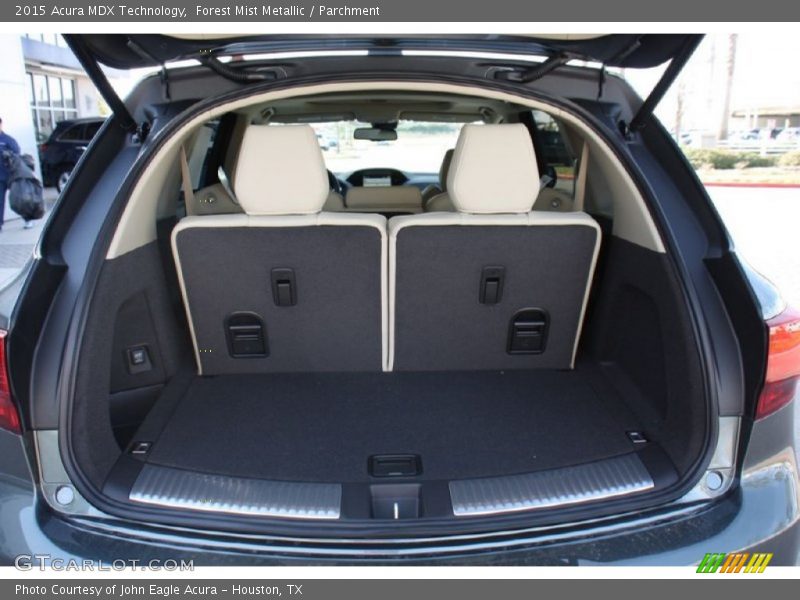 Forest Mist Metallic / Parchment 2015 Acura MDX Technology