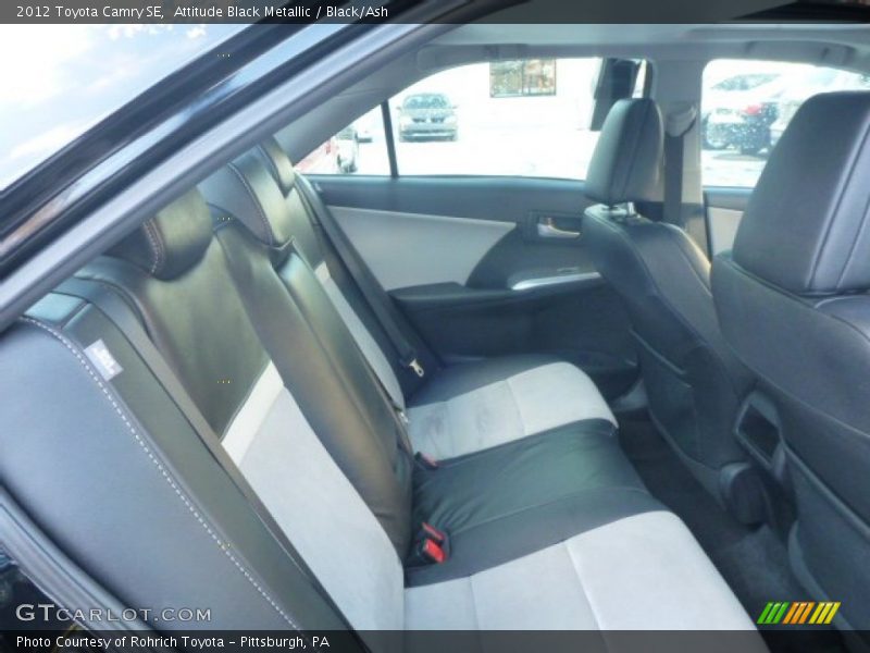 Attitude Black Metallic / Black/Ash 2012 Toyota Camry SE