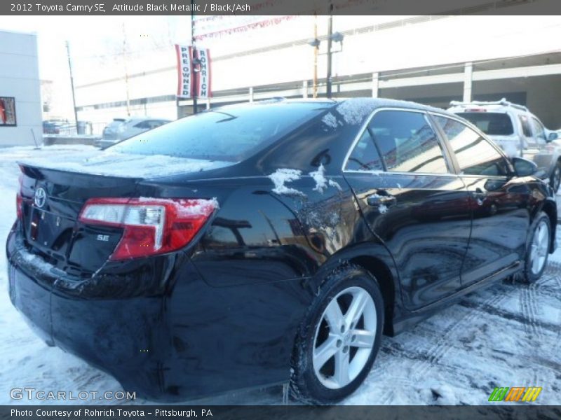 Attitude Black Metallic / Black/Ash 2012 Toyota Camry SE