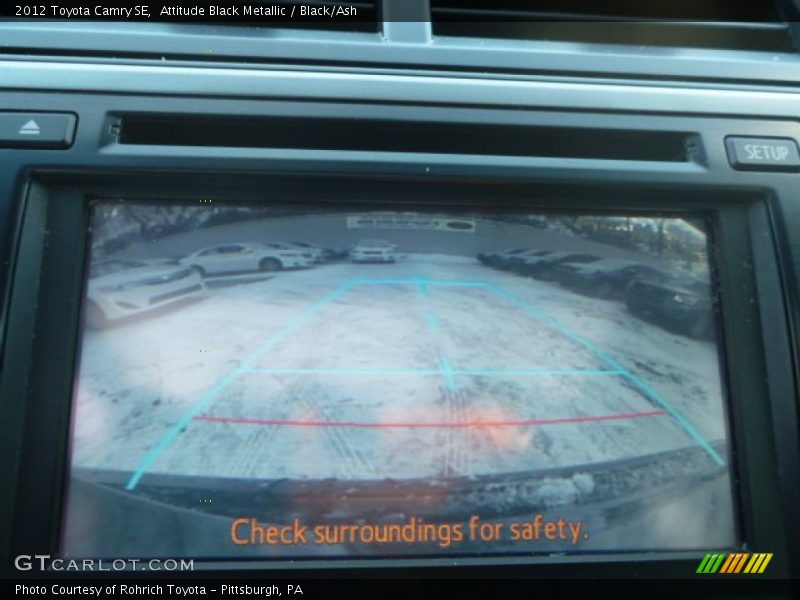 Attitude Black Metallic / Black/Ash 2012 Toyota Camry SE