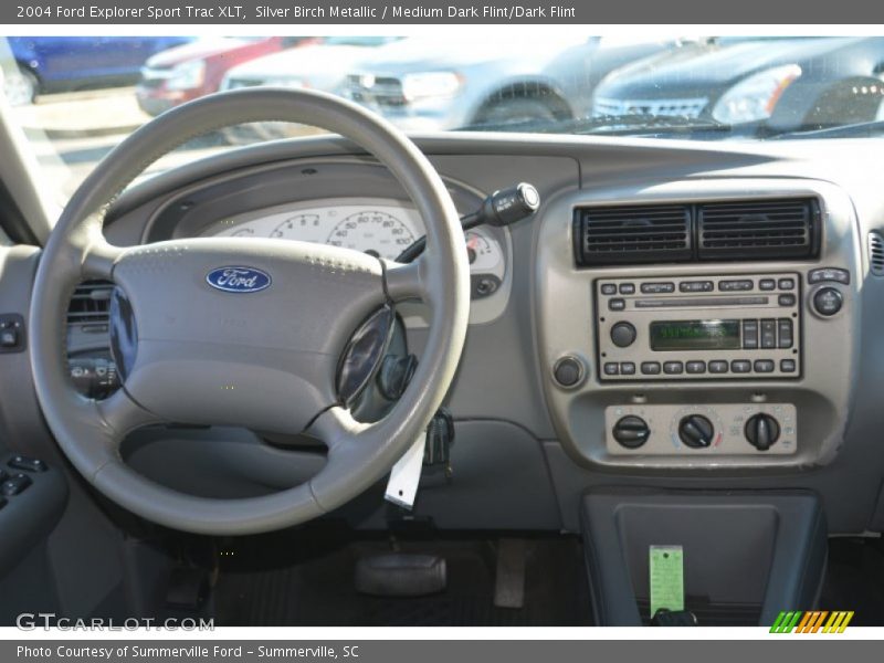 Silver Birch Metallic / Medium Dark Flint/Dark Flint 2004 Ford Explorer Sport Trac XLT