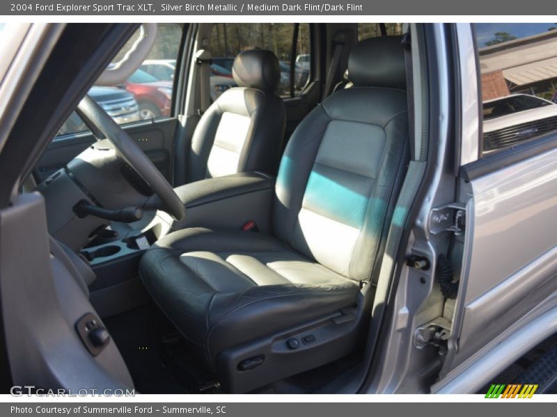 Silver Birch Metallic / Medium Dark Flint/Dark Flint 2004 Ford Explorer Sport Trac XLT