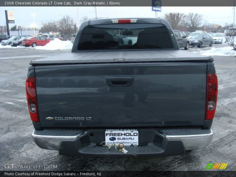 Dark Gray Metallic / Ebony 2008 Chevrolet Colorado LT Crew Cab