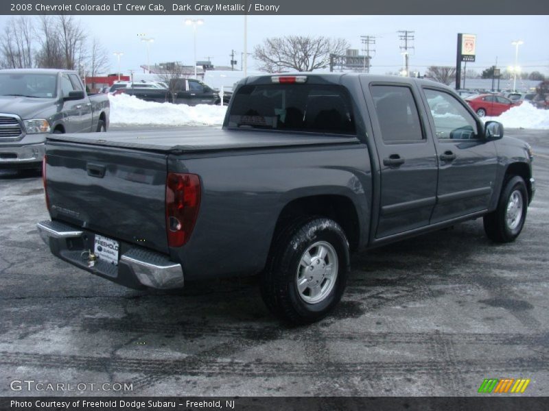 Dark Gray Metallic / Ebony 2008 Chevrolet Colorado LT Crew Cab