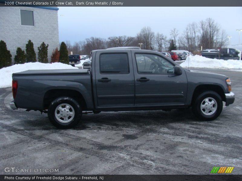 Dark Gray Metallic / Ebony 2008 Chevrolet Colorado LT Crew Cab