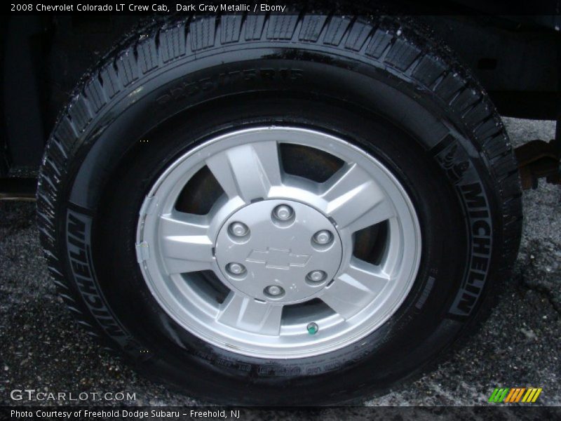 Dark Gray Metallic / Ebony 2008 Chevrolet Colorado LT Crew Cab