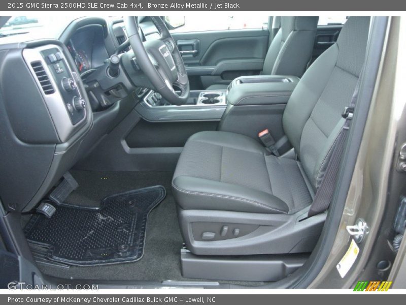 Bronze Alloy Metallic / Jet Black 2015 GMC Sierra 2500HD SLE Crew Cab 4x4