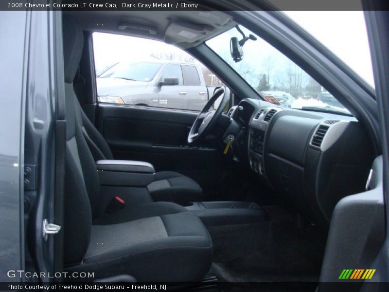 Dark Gray Metallic / Ebony 2008 Chevrolet Colorado LT Crew Cab