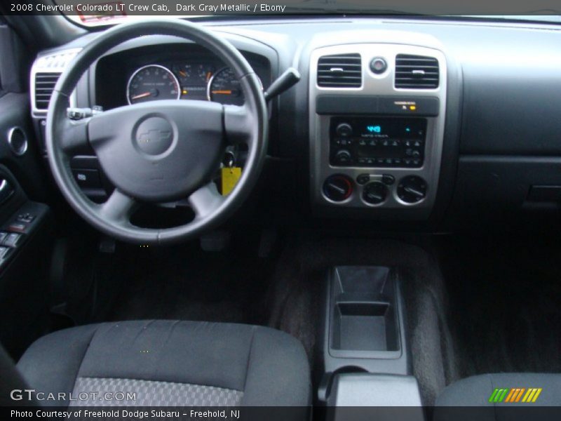 Dark Gray Metallic / Ebony 2008 Chevrolet Colorado LT Crew Cab