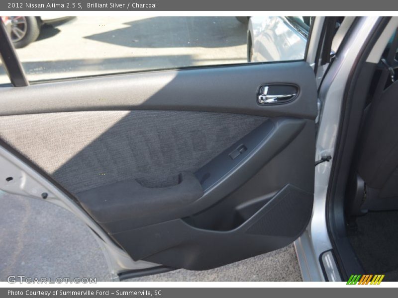 Brilliant Silver / Charcoal 2012 Nissan Altima 2.5 S