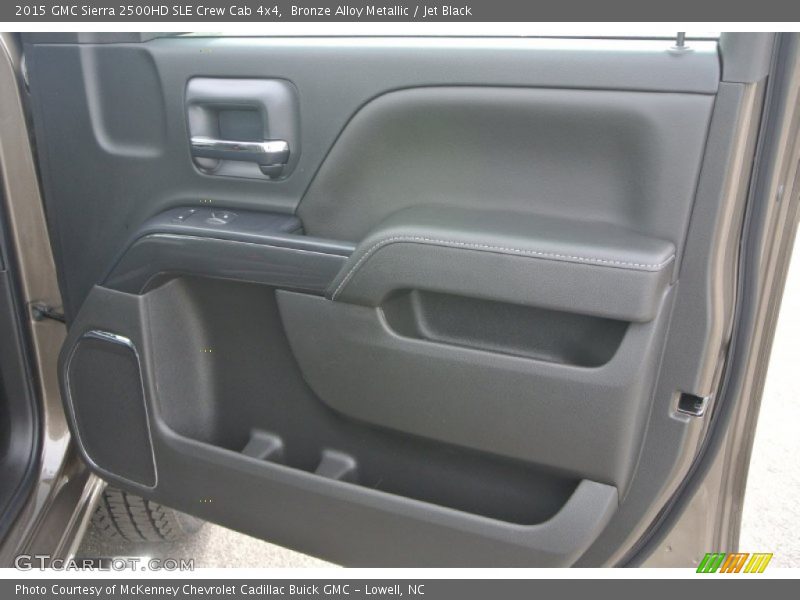 Bronze Alloy Metallic / Jet Black 2015 GMC Sierra 2500HD SLE Crew Cab 4x4
