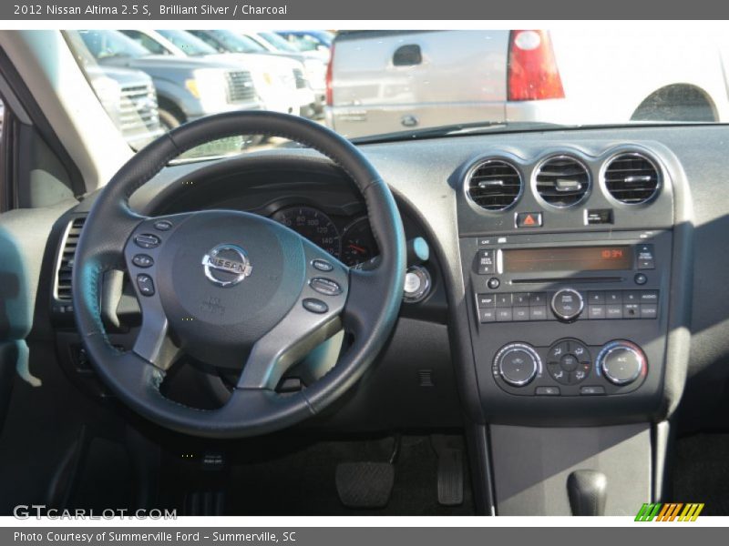 Brilliant Silver / Charcoal 2012 Nissan Altima 2.5 S