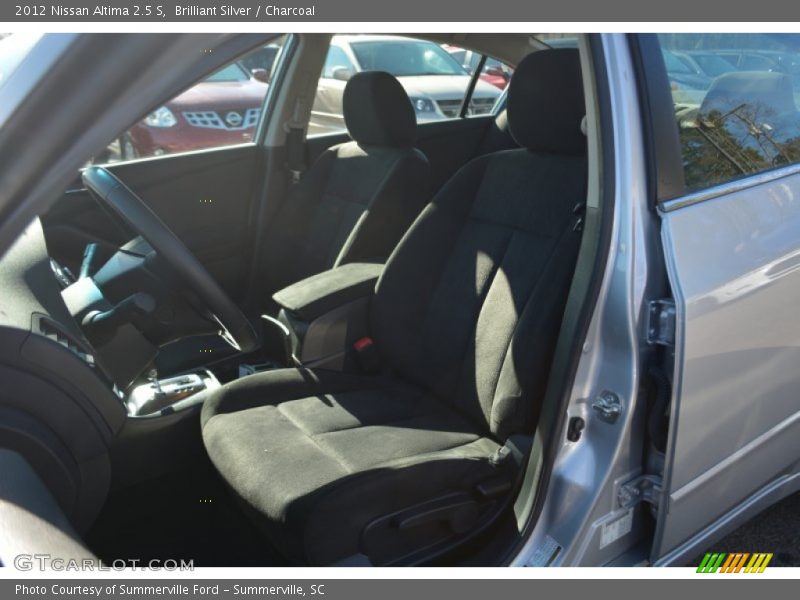 Brilliant Silver / Charcoal 2012 Nissan Altima 2.5 S