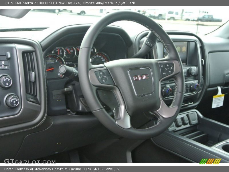 Bronze Alloy Metallic / Jet Black 2015 GMC Sierra 2500HD SLE Crew Cab 4x4