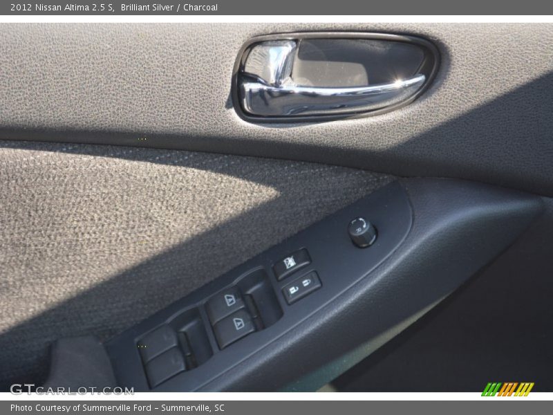 Brilliant Silver / Charcoal 2012 Nissan Altima 2.5 S