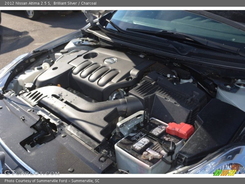 Brilliant Silver / Charcoal 2012 Nissan Altima 2.5 S
