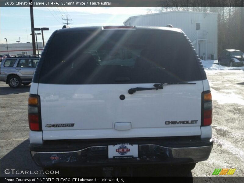 Summit White / Tan/Neutral 2005 Chevrolet Tahoe LT 4x4