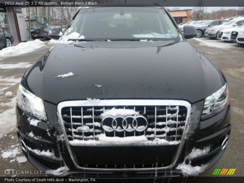 Brilliant Black / Black 2012 Audi Q5 3.2 FSI quattro