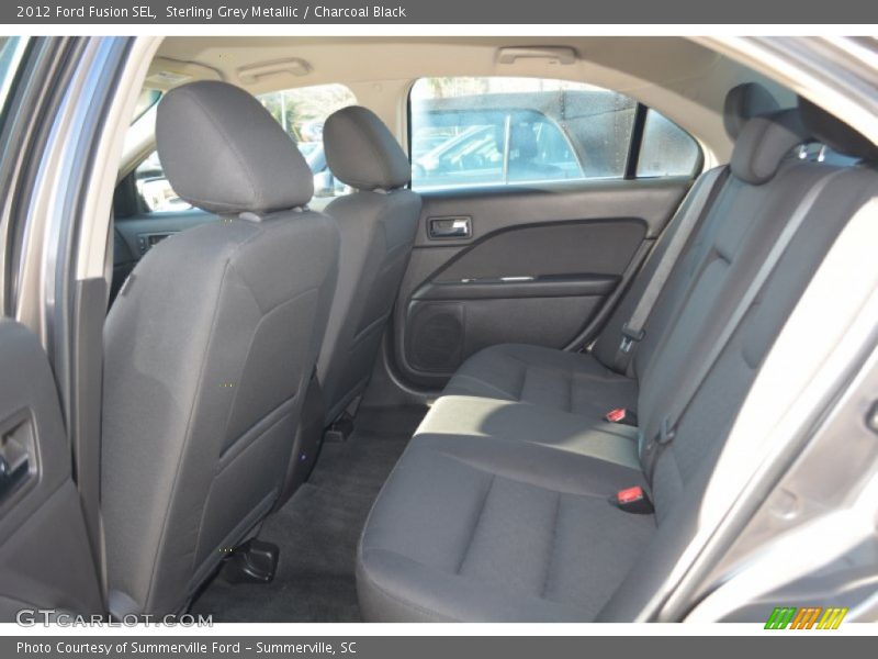 Sterling Grey Metallic / Charcoal Black 2012 Ford Fusion SEL