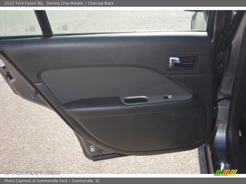 Sterling Grey Metallic / Charcoal Black 2012 Ford Fusion SEL