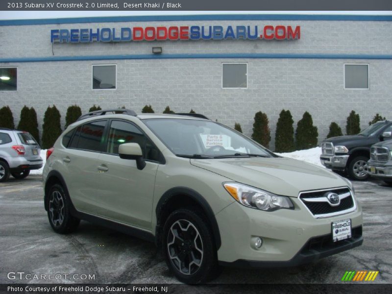 Desert Khaki / Black 2013 Subaru XV Crosstrek 2.0 Limited