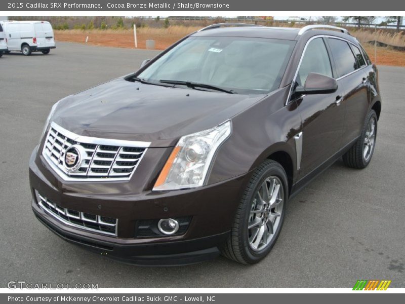 Cocoa Bronze Metallic / Shale/Brownstone 2015 Cadillac SRX Performance