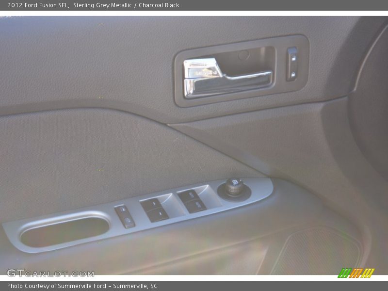 Sterling Grey Metallic / Charcoal Black 2012 Ford Fusion SEL