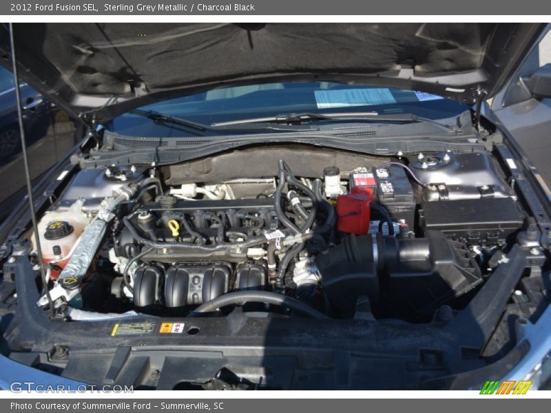 Sterling Grey Metallic / Charcoal Black 2012 Ford Fusion SEL
