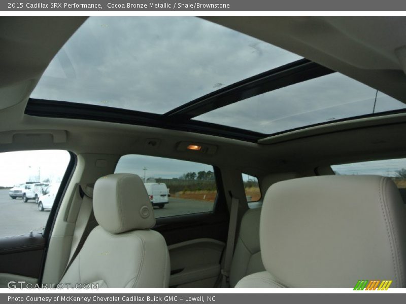 Cocoa Bronze Metallic / Shale/Brownstone 2015 Cadillac SRX Performance