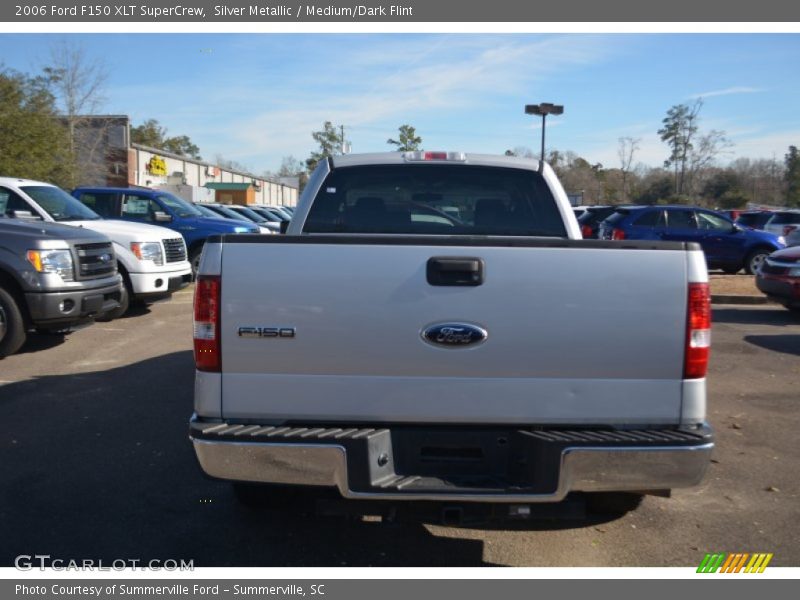 Silver Metallic / Medium/Dark Flint 2006 Ford F150 XLT SuperCrew