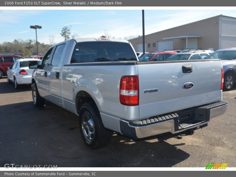 Silver Metallic / Medium/Dark Flint 2006 Ford F150 XLT SuperCrew