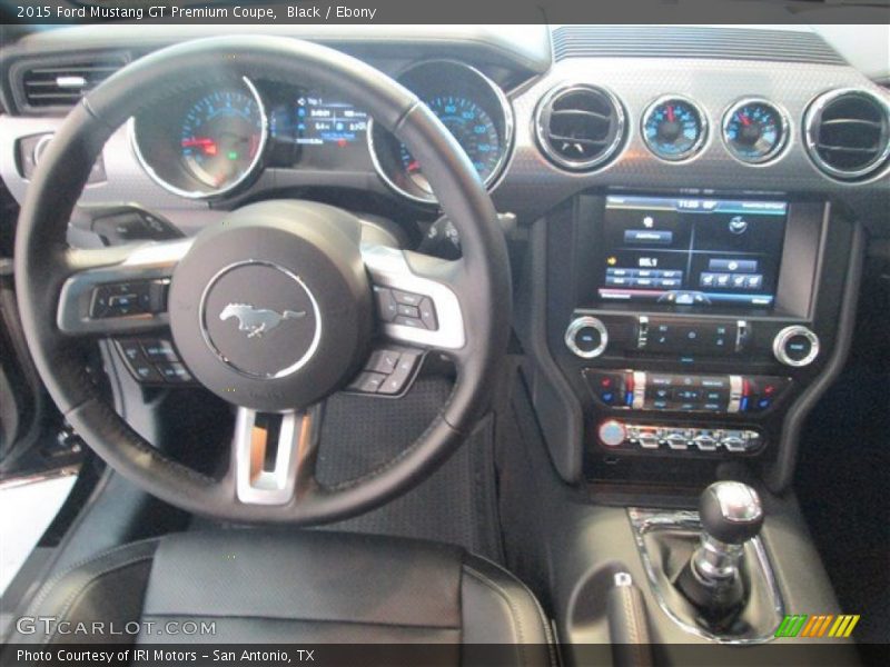 Black / Ebony 2015 Ford Mustang GT Premium Coupe
