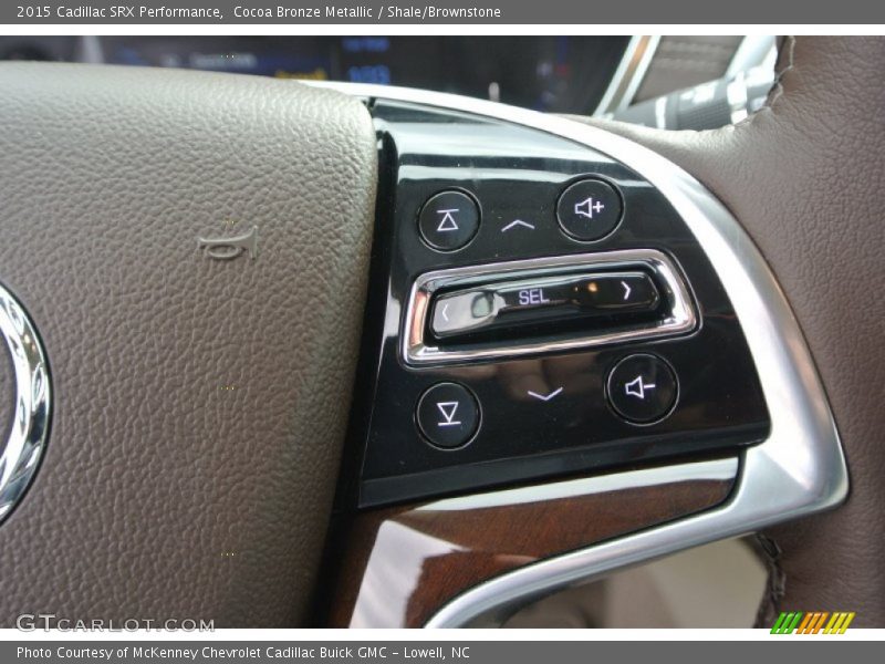 Cocoa Bronze Metallic / Shale/Brownstone 2015 Cadillac SRX Performance