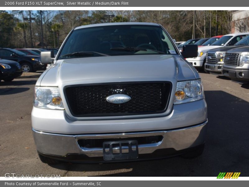 Silver Metallic / Medium/Dark Flint 2006 Ford F150 XLT SuperCrew