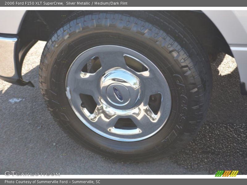 Silver Metallic / Medium/Dark Flint 2006 Ford F150 XLT SuperCrew