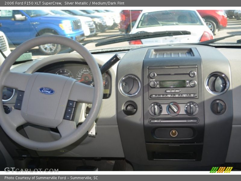 Silver Metallic / Medium/Dark Flint 2006 Ford F150 XLT SuperCrew