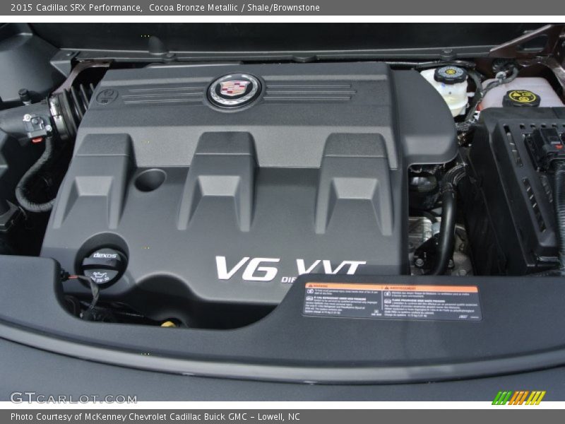 Cocoa Bronze Metallic / Shale/Brownstone 2015 Cadillac SRX Performance