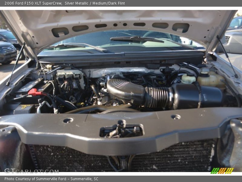 Silver Metallic / Medium/Dark Flint 2006 Ford F150 XLT SuperCrew