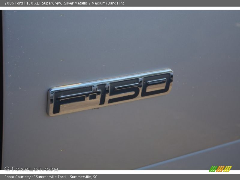 Silver Metallic / Medium/Dark Flint 2006 Ford F150 XLT SuperCrew