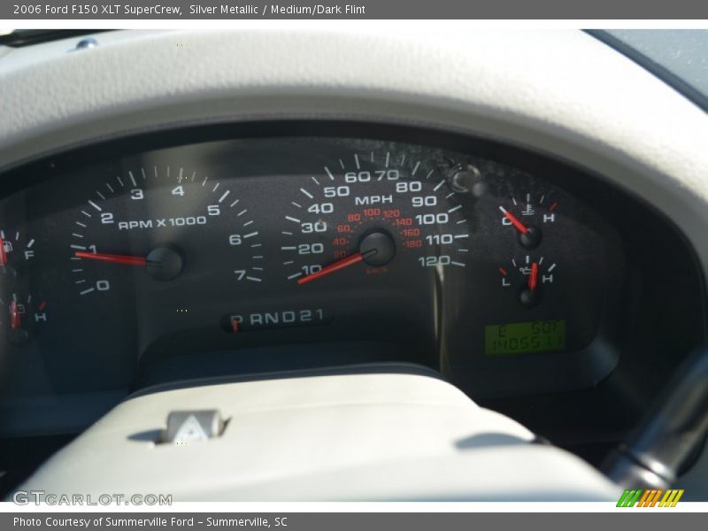 Silver Metallic / Medium/Dark Flint 2006 Ford F150 XLT SuperCrew